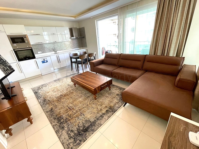 Apartment on the first coastline in Kestel district