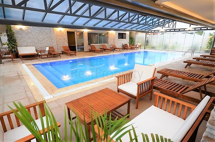 Apartment on the first coastline in Kestel district