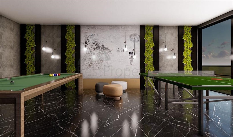 1+1 apartment in a new complex in Avsallar