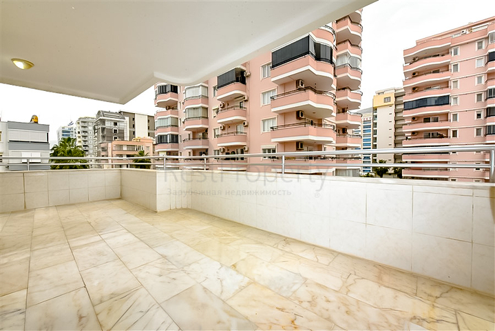 Furnished 2+1 apartment 150 m from the sea