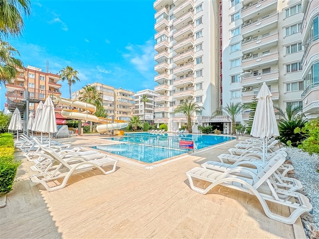 Furnished 2+1 apartment 150 m from the sea