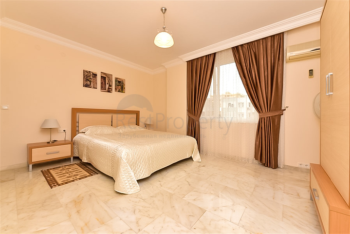 Furnished 2+1 apartment 150 m from the sea