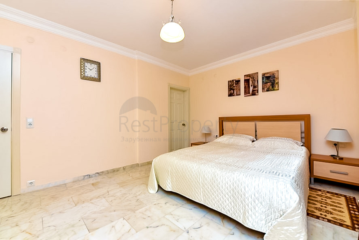 Furnished 2+1 apartment 150 m from the sea