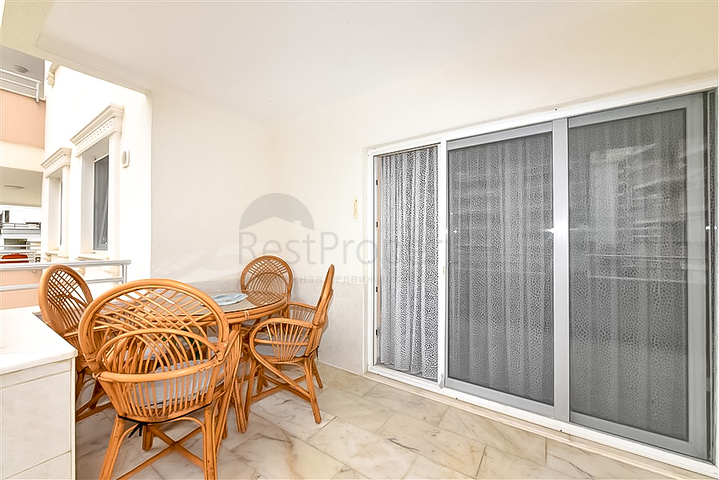 Furnished 2+1 apartment 150 m from the sea