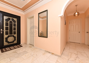 Furnished 2+1 apartment 150 m from the sea