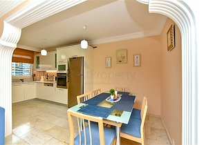 Furnished 2+1 apartment 150 m from the sea