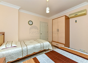 Furnished 2+1 apartment 150 m from the sea