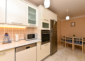 Furnished 2+1 apartment 150 m from the sea