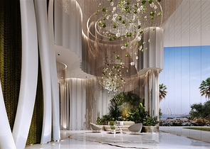 Luxury Cavalli Residences in Dubai Harbour with Private Beach