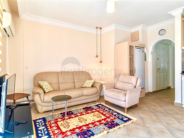 1+1 apartment 100 meters from the sea in Both directions