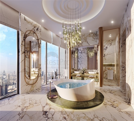 Apartments with Burj Khalifa View and Pools in Dubai