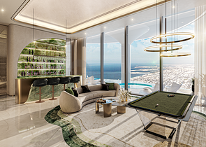 Apartments with Burj Khalifa View and Pools in Dubai