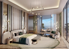 Apartments with Burj Khalifa View and Pools in Dubai