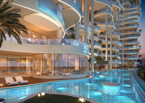 Apartments with Burj Khalifa View and Pools in Dubai