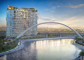 Apartments with Burj Khalifa View and Pools in Dubai