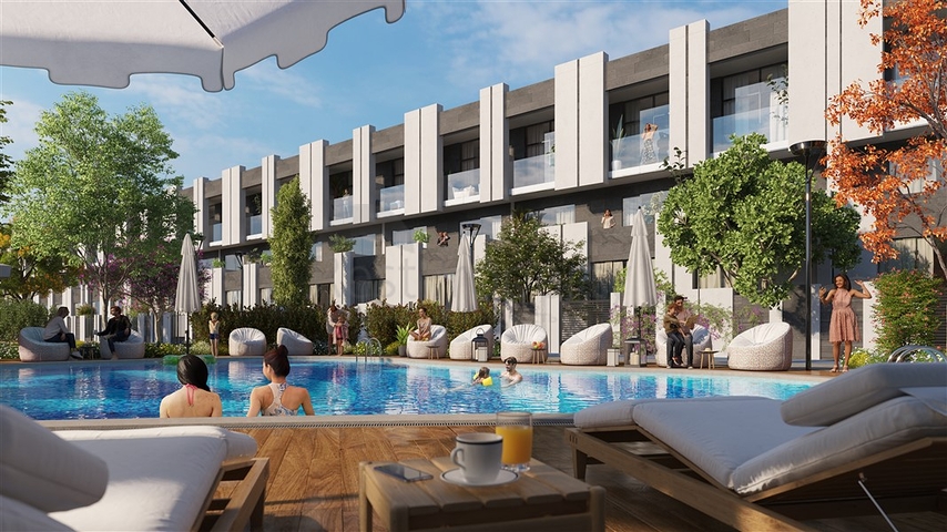 Luxury townhouses in a profitable project in Dubai
