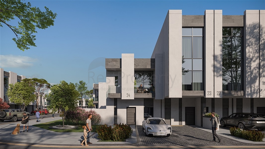 Luxury townhouses in a profitable project in Dubai