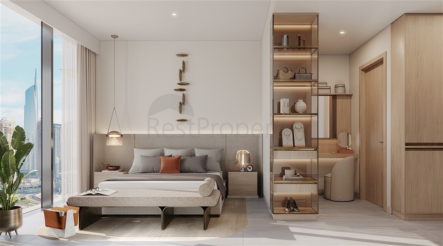 Apartments overlooking Dubai Marina at Jumeirah Lake Towers