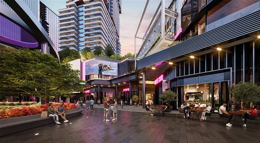 Apartments overlooking Dubai Marina at Jumeirah Lake Towers