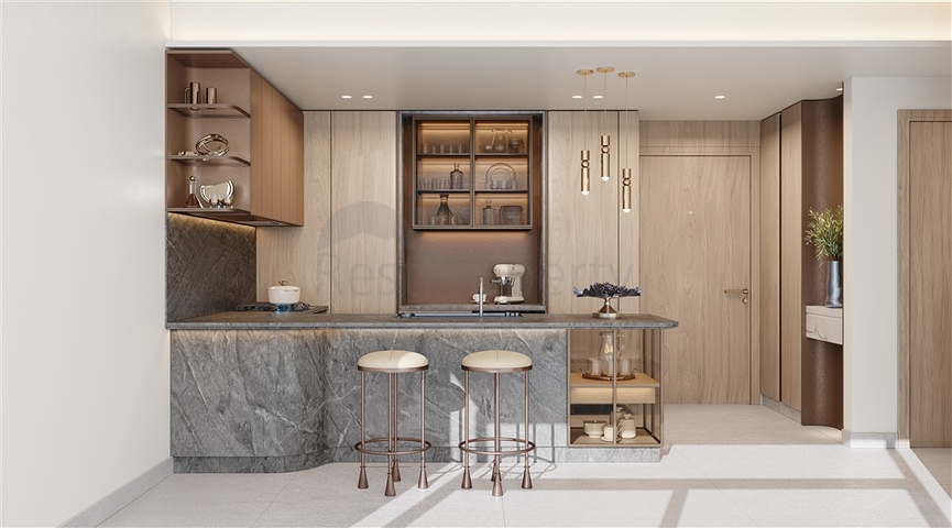 Apartments overlooking Dubai Marina at Jumeirah Lake Towers