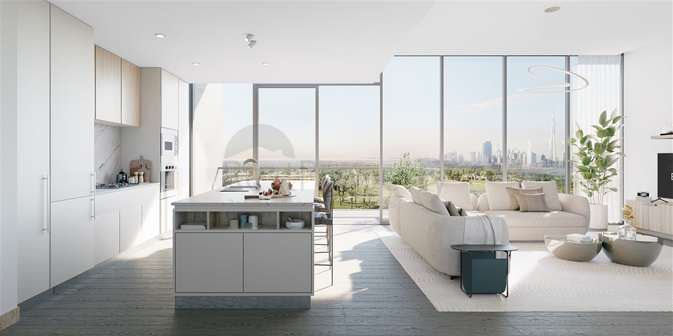 Apartments overlooking Dubai Marina at Jumeirah Lake Towers