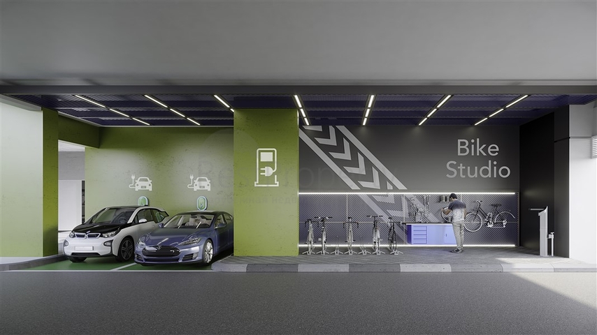 Apartments overlooking Dubai Marina at Jumeirah Lake Towers