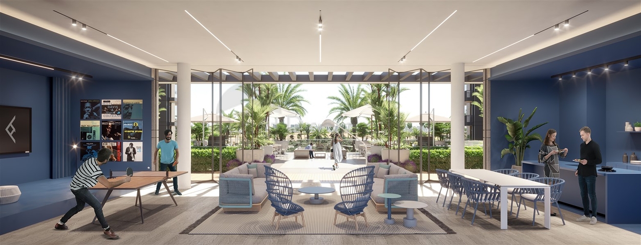 Apartments overlooking Dubai Marina at Jumeirah Lake Towers