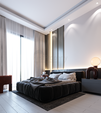 One-bedroom apartment in an exclusive complex in Oba district.