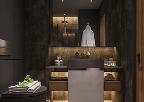 One-bedroom apartment in an exclusive complex in Oba district.