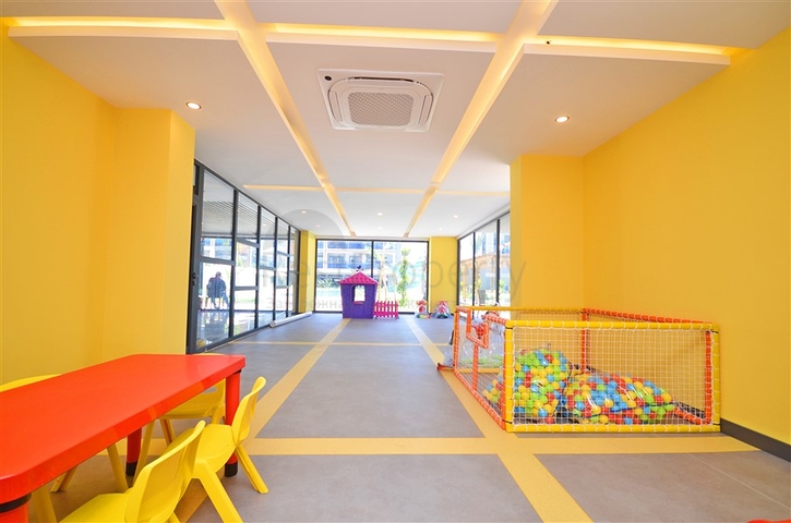 Modern 1+1 Apartment in Kargicak, 200 m from the Sea — Full Facilities