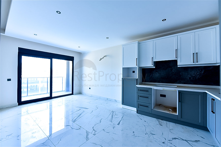 Modern 1+1 Apartment in Kargicak, 200 m from the Sea — Full Facilities