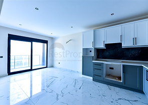 Modern 1+1 Apartment in Kargicak, 200 m from the Sea — Full Facilities