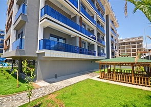Modern 1+1 Apartment in Kargicak, 200 m from the Sea — Full Facilities