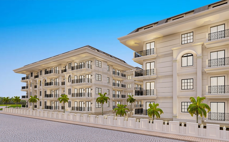One-bedroom apartment in a new complex in the Cleopatra area