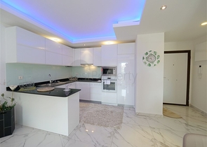 Cozy 1+1 apartment with its own terrace in the Oba area