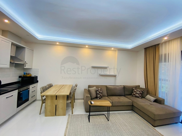 A unique 1+1 apartment with access to the garden