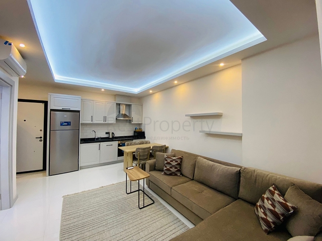 A unique 1+1 apartment with access to the garden