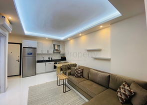 A unique 1+1 apartment with access to the garden