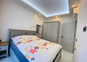 A unique 1+1 apartment with access to the garden