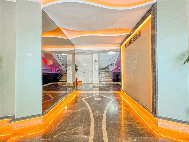 Cozy apartment for sale in a residential complex by the sea in Mahmutlar