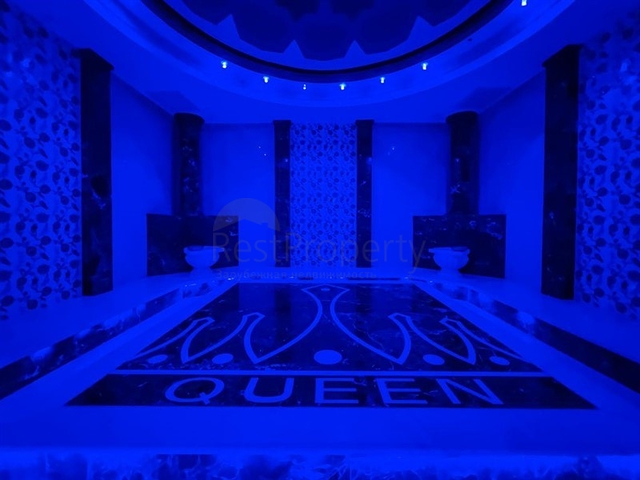 Cozy apartment for sale in a residential complex by the sea in Mahmutlar