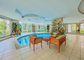 Cozy apartment for sale in a residential complex by the sea in Mahmutlar