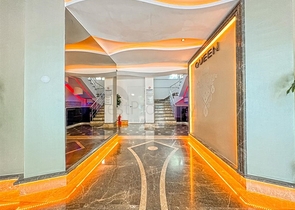 Cozy apartment for sale in a residential complex by the sea in Mahmutlar