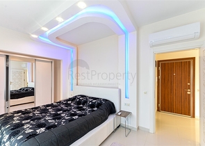 Cozy apartment for sale in a residential complex by the sea in Mahmutlar