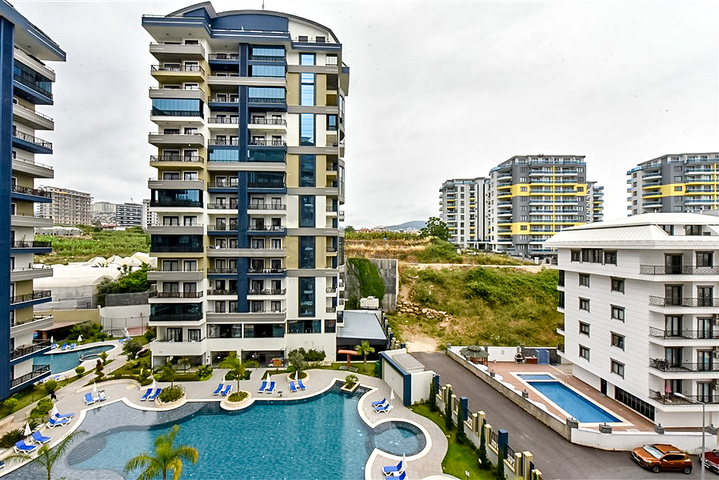 1+1 apartment for rent in Mahmutlar district