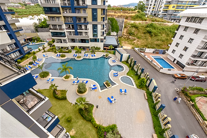 1+1 apartment for rent in Mahmutlar district