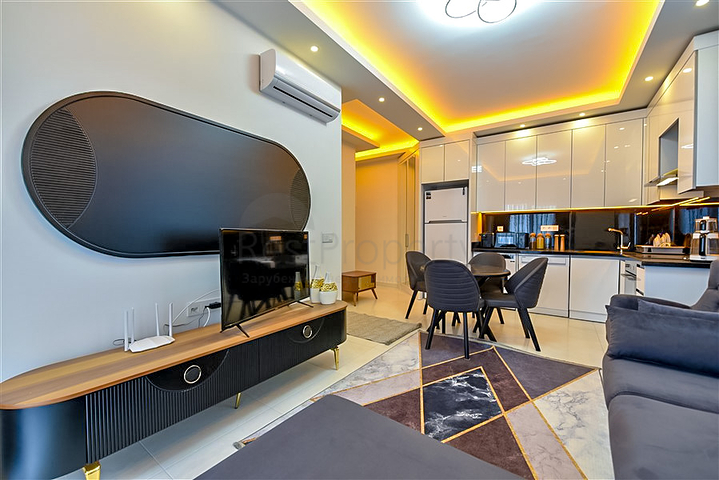 1+1 apartment for rent in Mahmutlar district