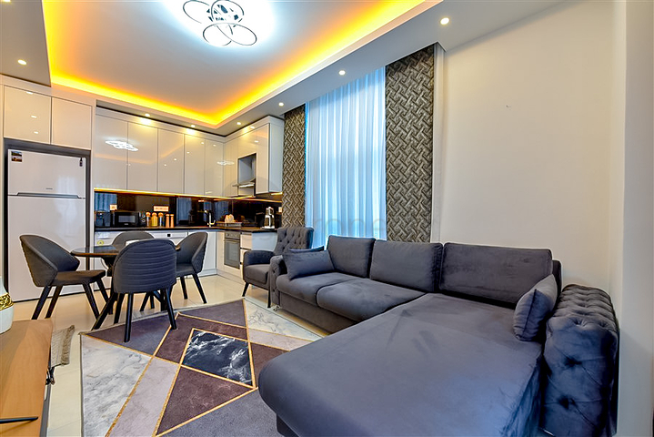 1+1 apartment for rent in Mahmutlar district