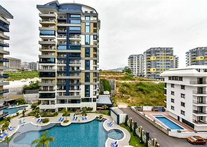 1+1 apartment for rent in Mahmutlar district