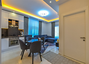 1+1 apartment for rent in Mahmutlar district